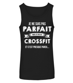 je ne suis pas parfait mais je suis Crossfit et c'est presque pareil cadeau noël anniversaire humour drôle homme cadeaux