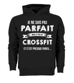 je ne suis pas parfait mais je suis Crossfit et c'est presque pareil cadeau noël anniversaire humour drôle homme cadeaux