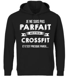 je ne suis pas parfait mais je suis Crossfit et c'est presque pareil cadeau noël anniversaire humour drôle homme cadeaux