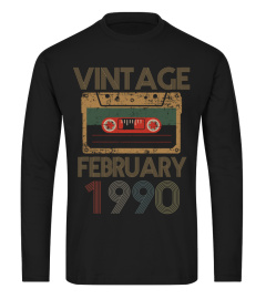 VINTAGE FEBRUARY 1990