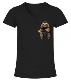 Sloth Pocket T Shirt
