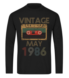 VINTAGE MAY 1986