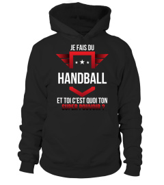 Handball et toi c'est quoi ton super pouvoir cadeau noël anniversaire humour héros noel drôle homme cadeaux heros