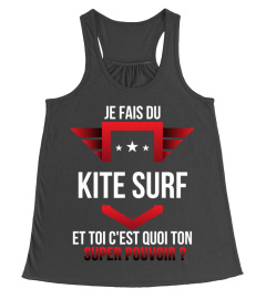 Kite surf et toi c'est quoi ton super pouvoir cadeau noël anniversaire humour héros noel drôle homme cadeaux heros