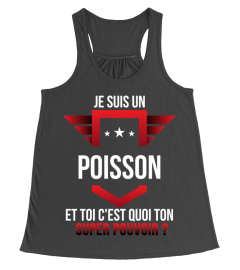 Poisson et toi c'est quoi ton super pouvoir cadeau noël anniversaire humour héros noel drôle homme cadeaux heros