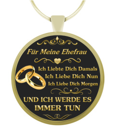 Für Meine Ehefrau Gold