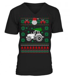 Tractor Ugly Christmas Sweater
