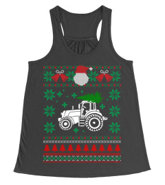 Tractor Ugly Christmas Sweater