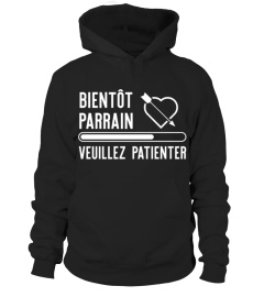 Bientôt parrain t-shirt humour