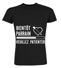 Bientôt parrain t-shirt humour