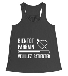 Bientôt parrain t-shirt humour