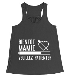 Bientôt mamie t-shirt humour grand-mère