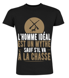 Homme idéal t shirt chasseur humour