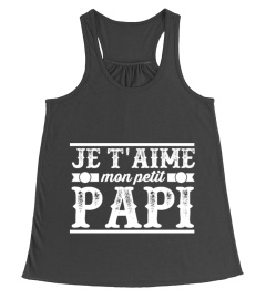 Je t'aime papi t-shirt humour