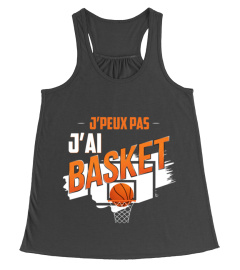 J'peux pas j'ai basket t-shirt humour