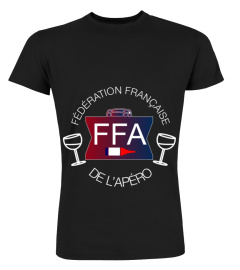 Fédération française de l'apéro t-shirt humour