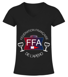 Fédération française de l'apéro t-shirt humour