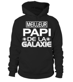 Meilleur papi de la galaxie t-shirt humour