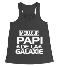 Meilleur papi de la galaxie t-shirt humour