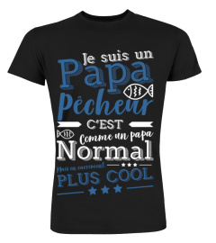 Papa pêche t-shirt humour pêche