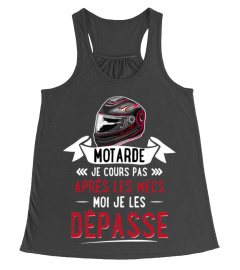 Motarde je ne cours pas après les mecs T shirt