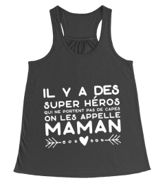 maman super héros t-shirt humour mère