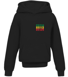 One Love Rasta Flag Reggae T Shirt Vintage Distressed Effect