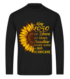MAY 1959 60 YEARS OF SUNSHINE AND HURRICANE