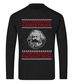 Karl Marx - Ugly Christmas Sweater V1