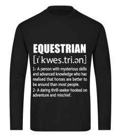 EQUESTRIAN DEFENITION