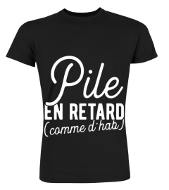 Pile en retard cadeau