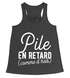 Pile en retard cadeau