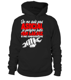 Pas asocial garage cadeau