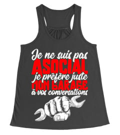 Pas asocial garage cadeau