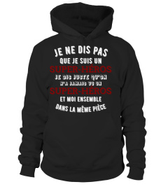 Super-héro t-shirt cadeau humour