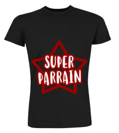 Super parrain t-shirt cadeau famille