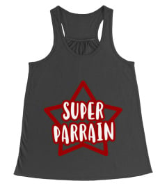 Super parrain t-shirt cadeau famille