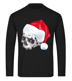 Merry Christmas Skull Tee Shirt