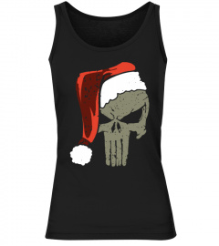 Santa Merry Christmas Skull T-Shirt