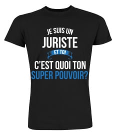 Juriste et toi c'est quoi ton super pouvoir cadeau noël anniversaire humour héros noel drôle homme cadeaux heros