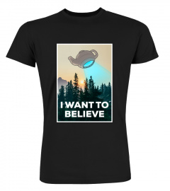 Russells Teapot - I Want To Believe - Philosophy Shirt