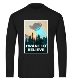 Russells Teapot - I Want To Believe - Philosophy Shirt