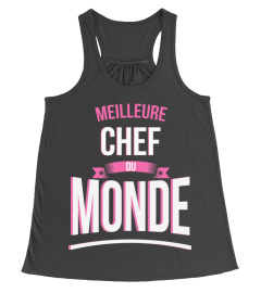 meilleure Chef du monde cadeau noël anniversaire humour noel drôle femme cadeaux