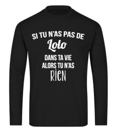 Si tu n'as pas de Lolo