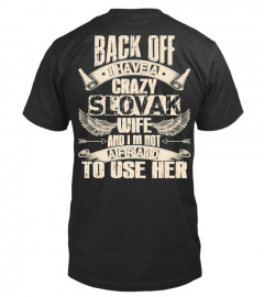 For crazy Slovak wife