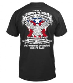 I Am A Grumpy Veteran Shirt