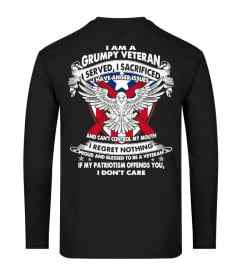 I Am A Grumpy Veteran Shirt