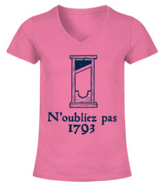 N'oubliez pas 1793 - Guillotine Revolution Shirt