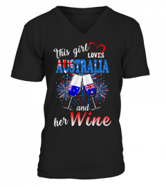 This girl loves autralia and her wine