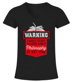 Warning Might Start Talking About Philosophy